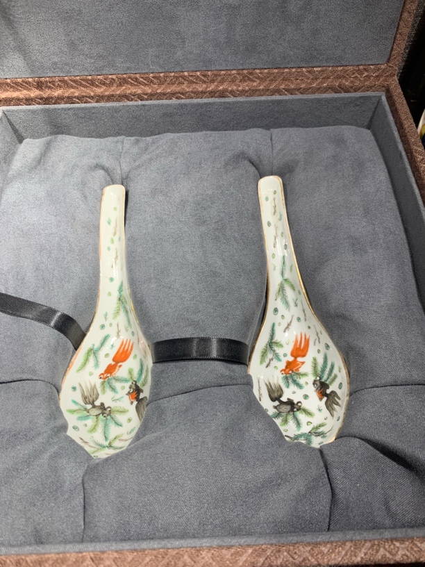 陶瓷当代仿古艺术品汤勺