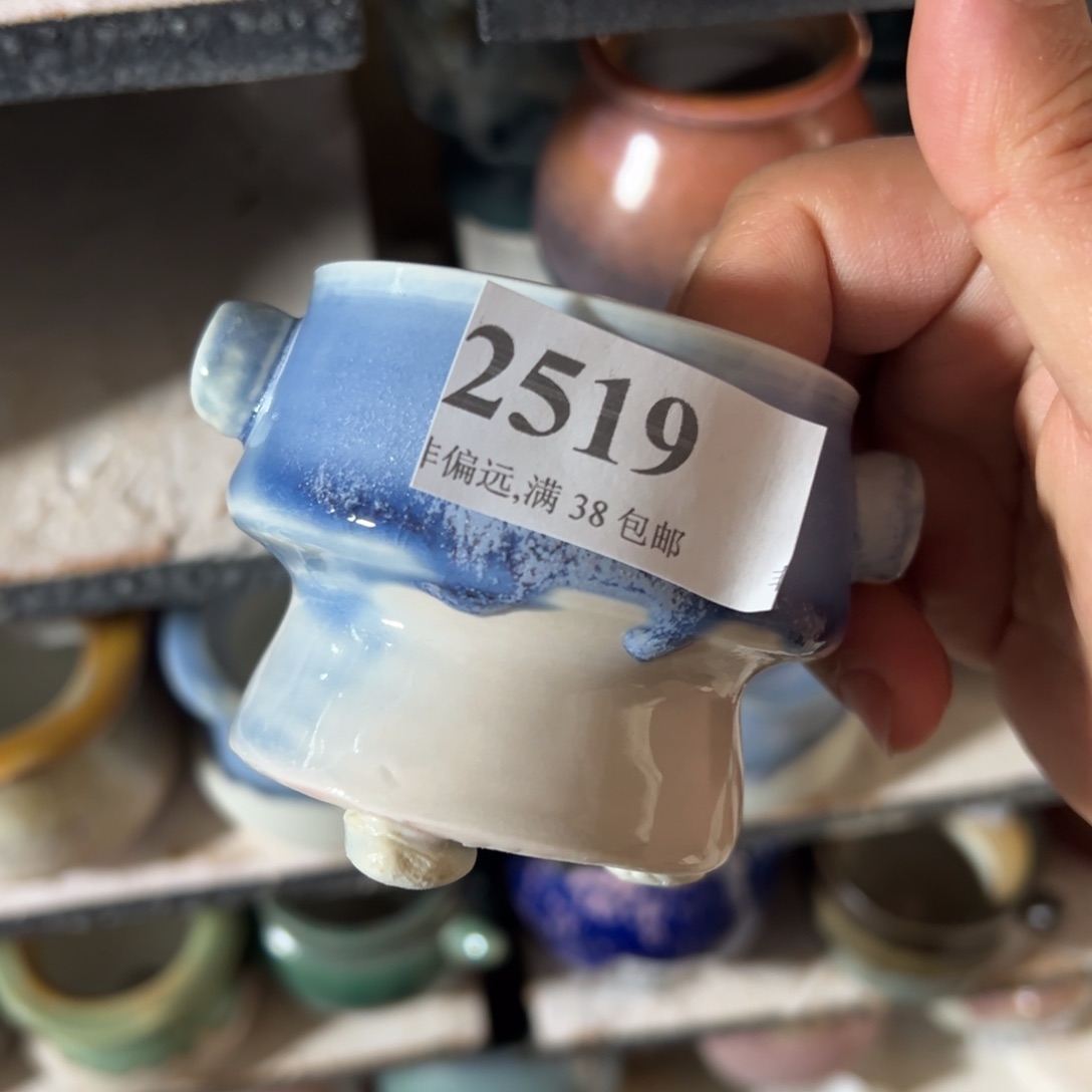 红陶景德镇手工花盆