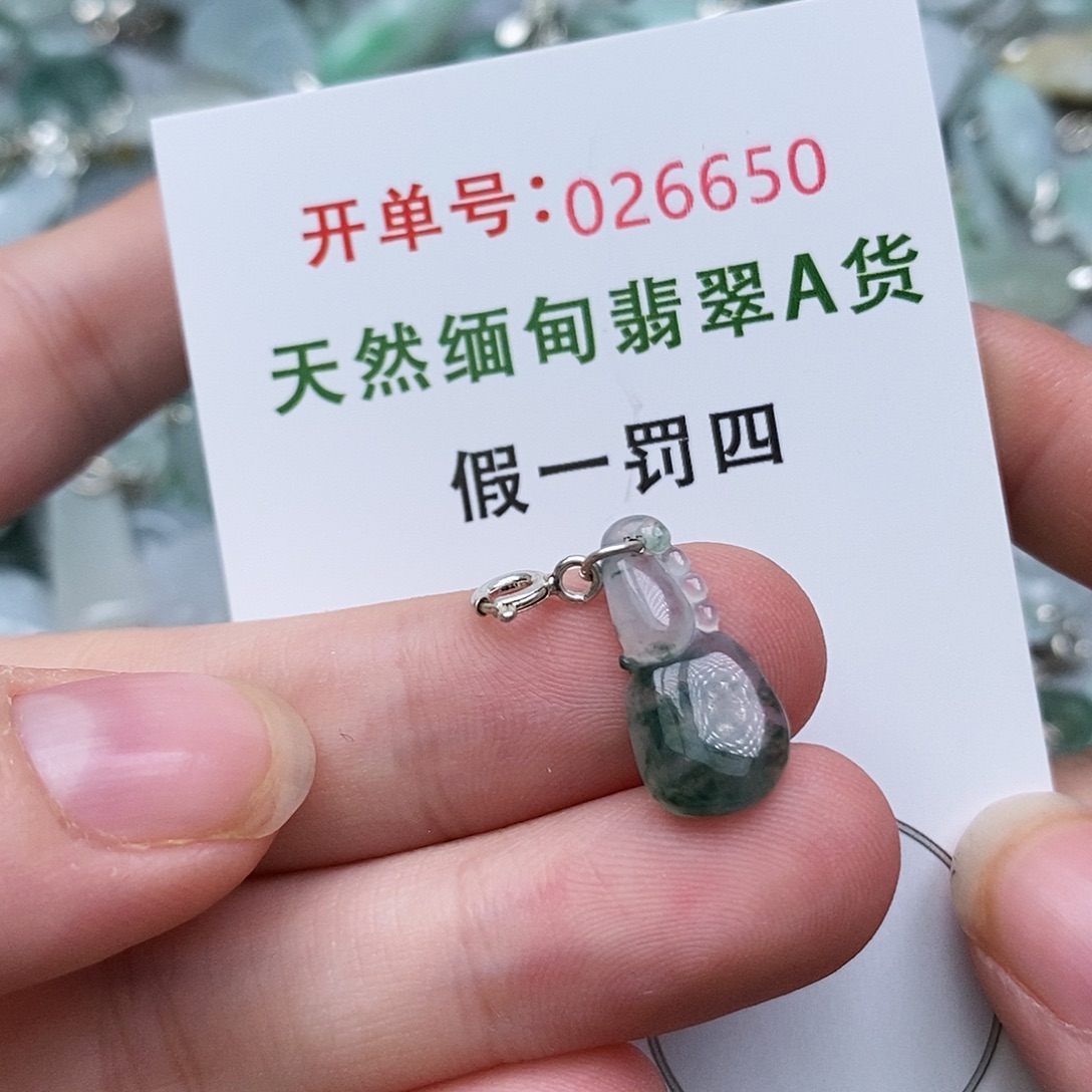 翡翠未镶嵌颈饰1111