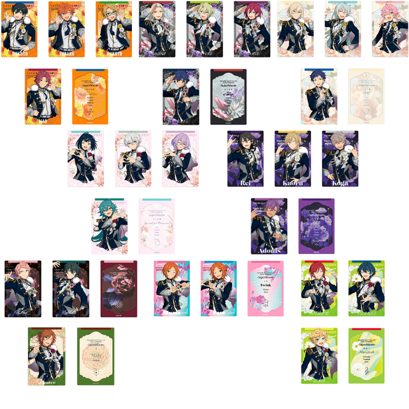 偶像梦幻祭 ES SS4小卡吧唧徽章 盲盒代拆