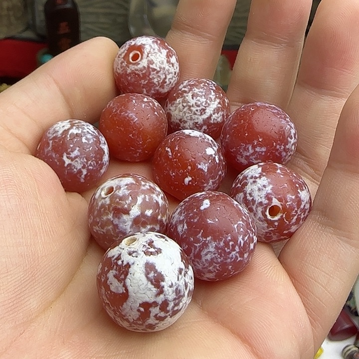 白玉菩提吊坠昆*叟精品