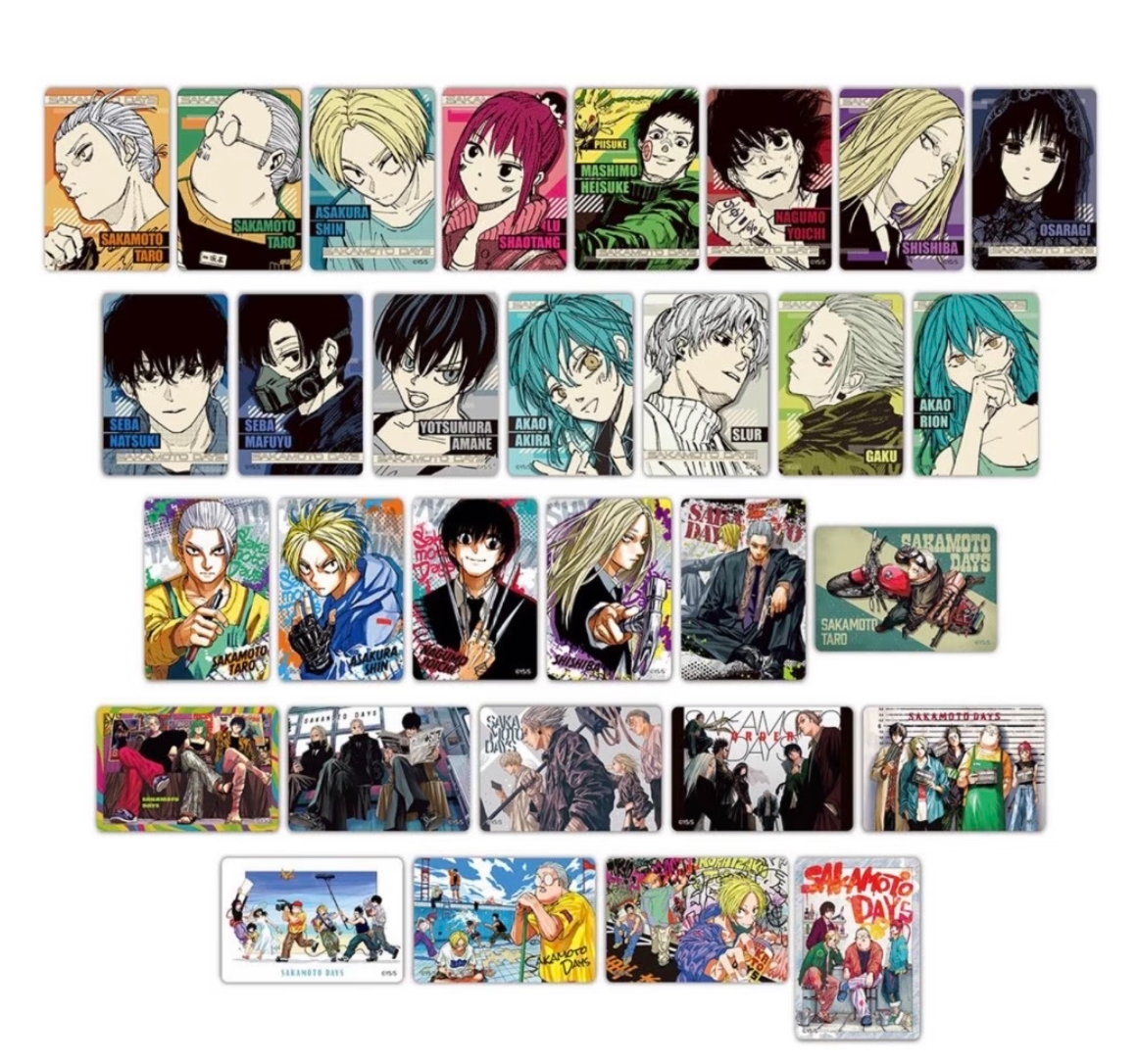 【坂本日常】jf2026原画冰箱贴盲袋（盲盒代拆）