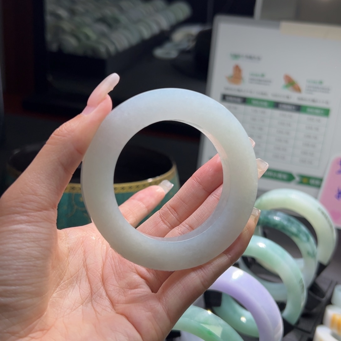 定制翡翠冰条子未镶嵌夜*