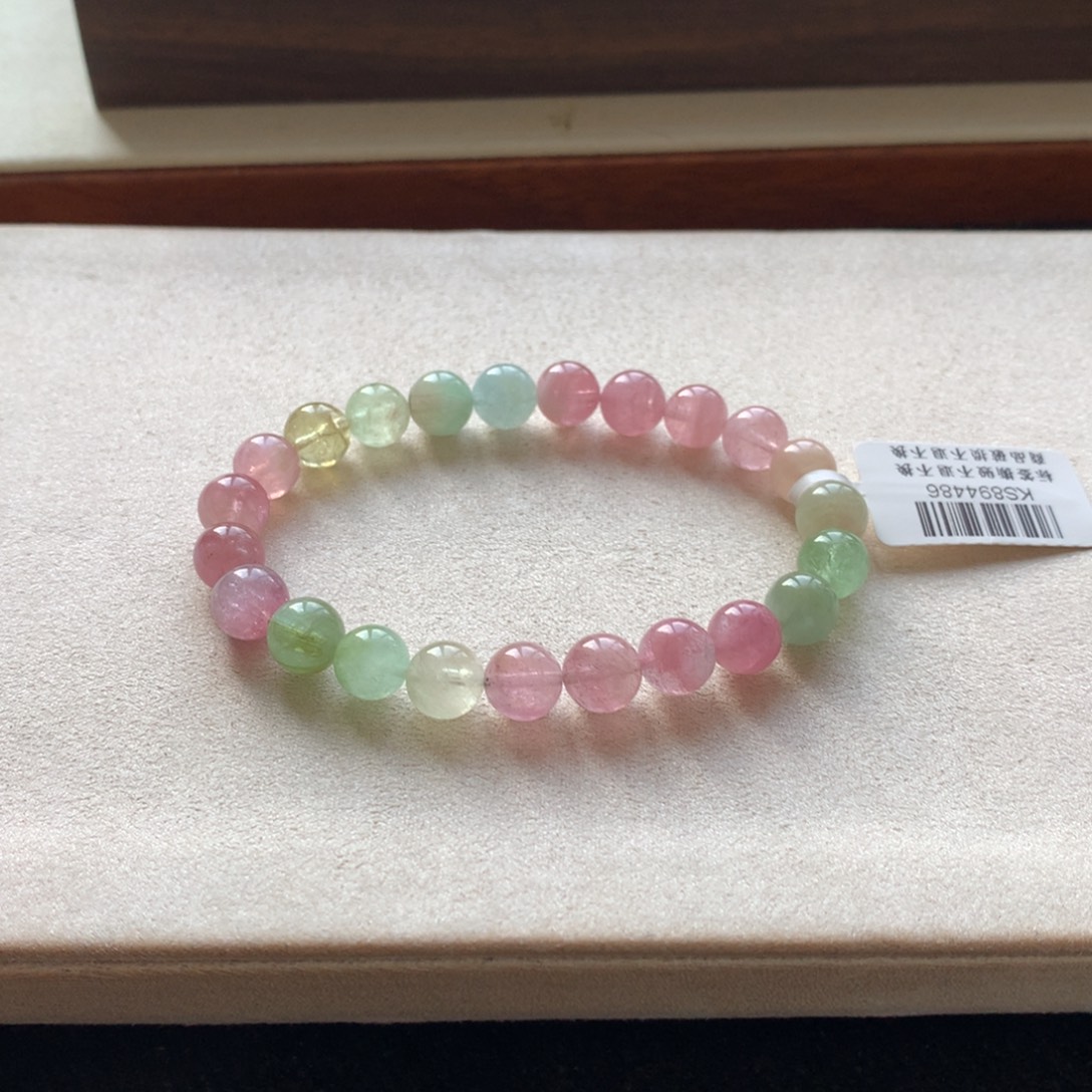 未镶嵌碧玺手链碧玺