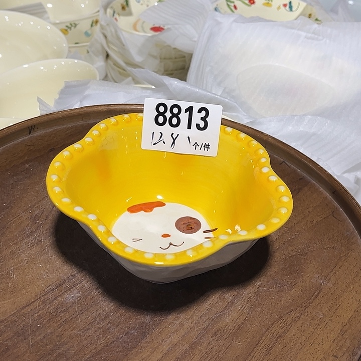 瓷微瑕外贸餐具8813