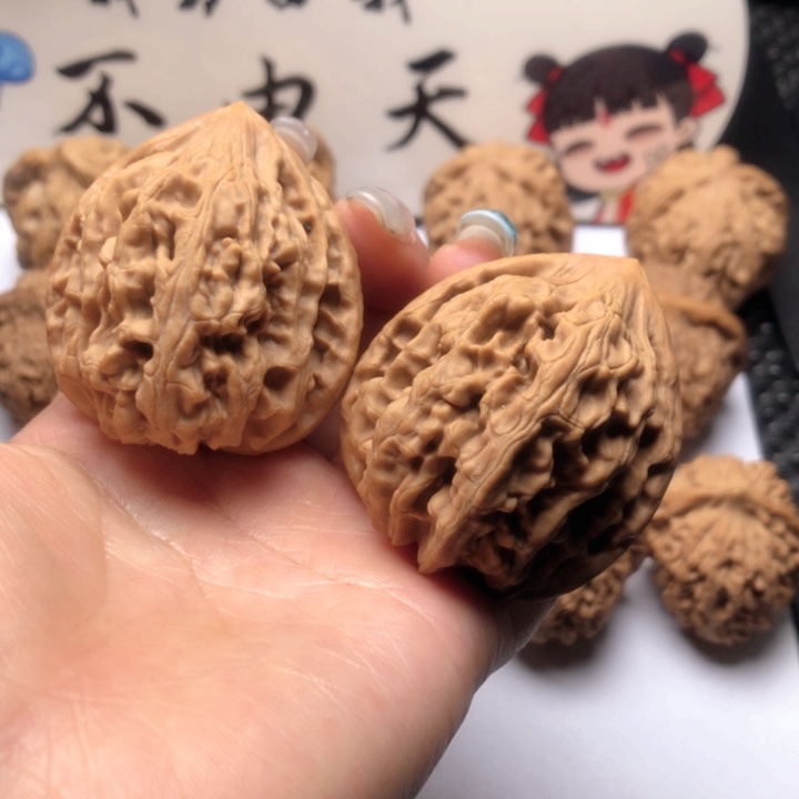 文玩核桃吊坠鸡心41