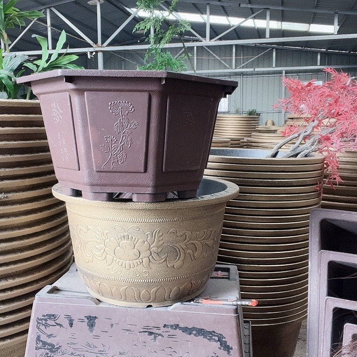 八角紫砂色80两个无孔