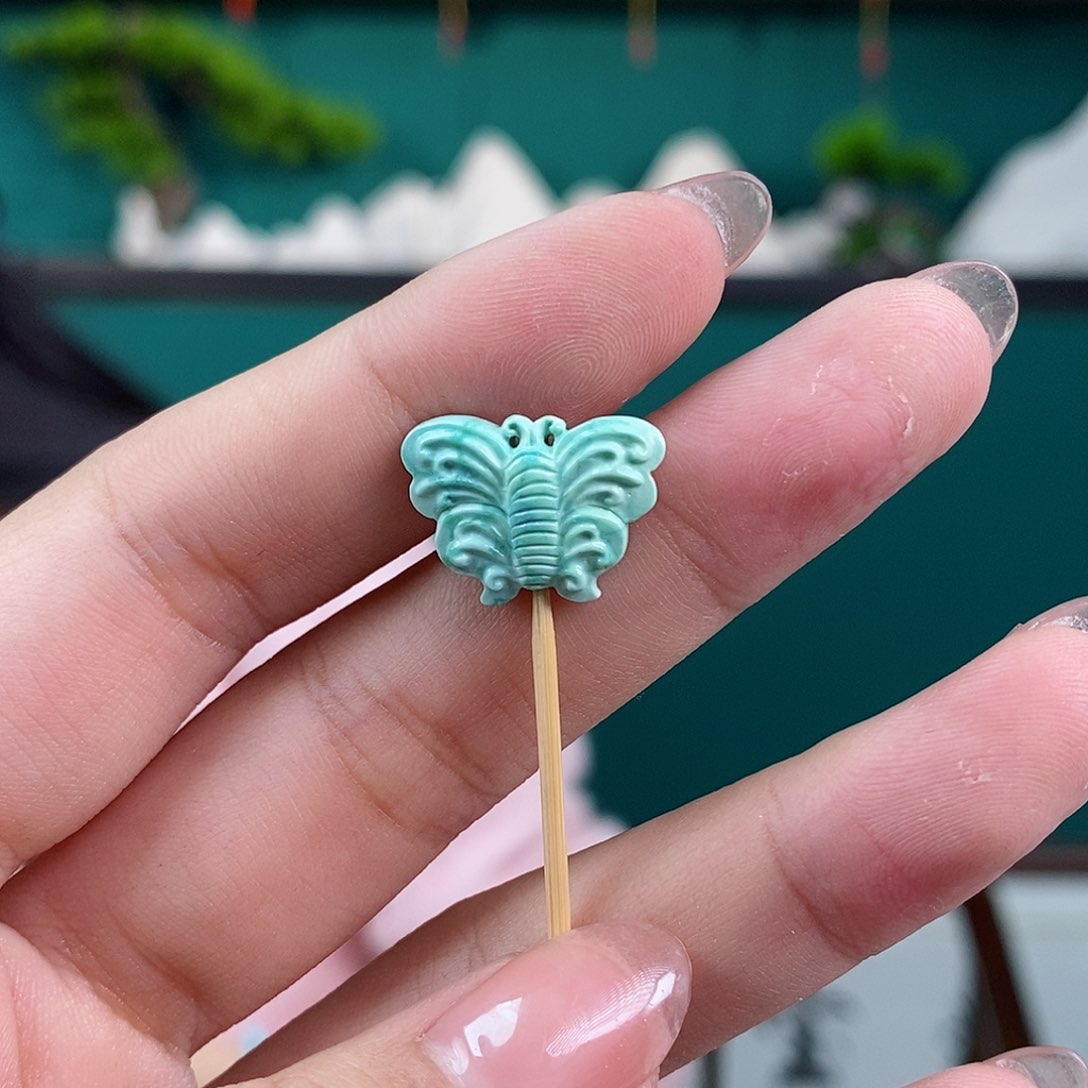 绿松石珠宝奇石未镶嵌