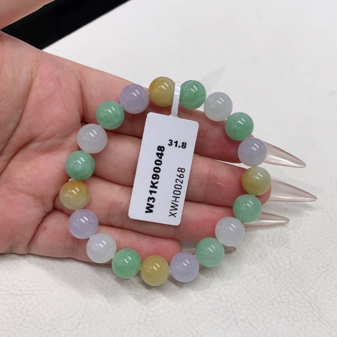 未镶嵌手串翡翠多宝手串