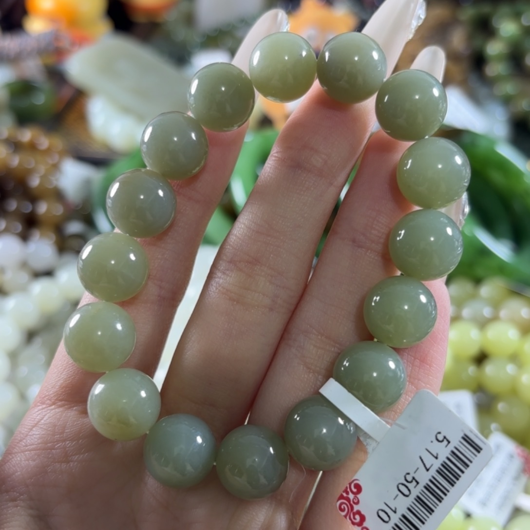 和田玉未镶嵌手链176