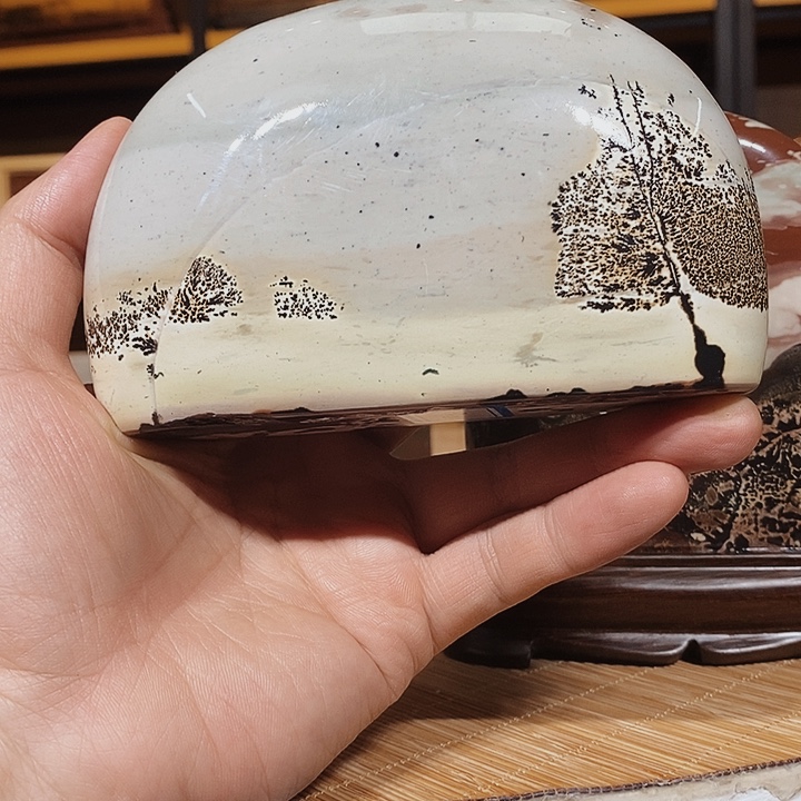昌化石印石国画作品