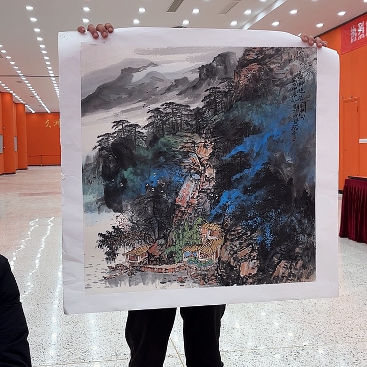 国画莫双发老师去伪存真原作