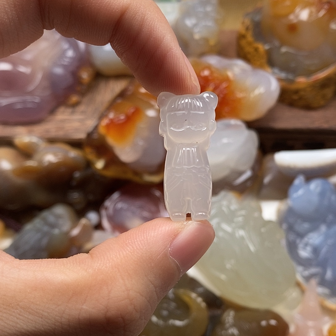 玛瑙/玉髓未镶嵌颈饰