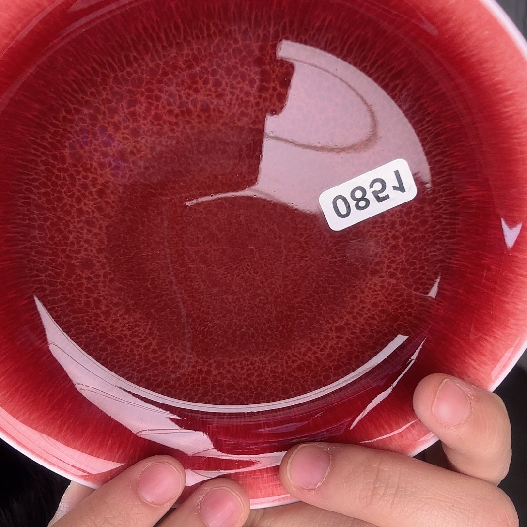 杯景德镇郎红陶瓷