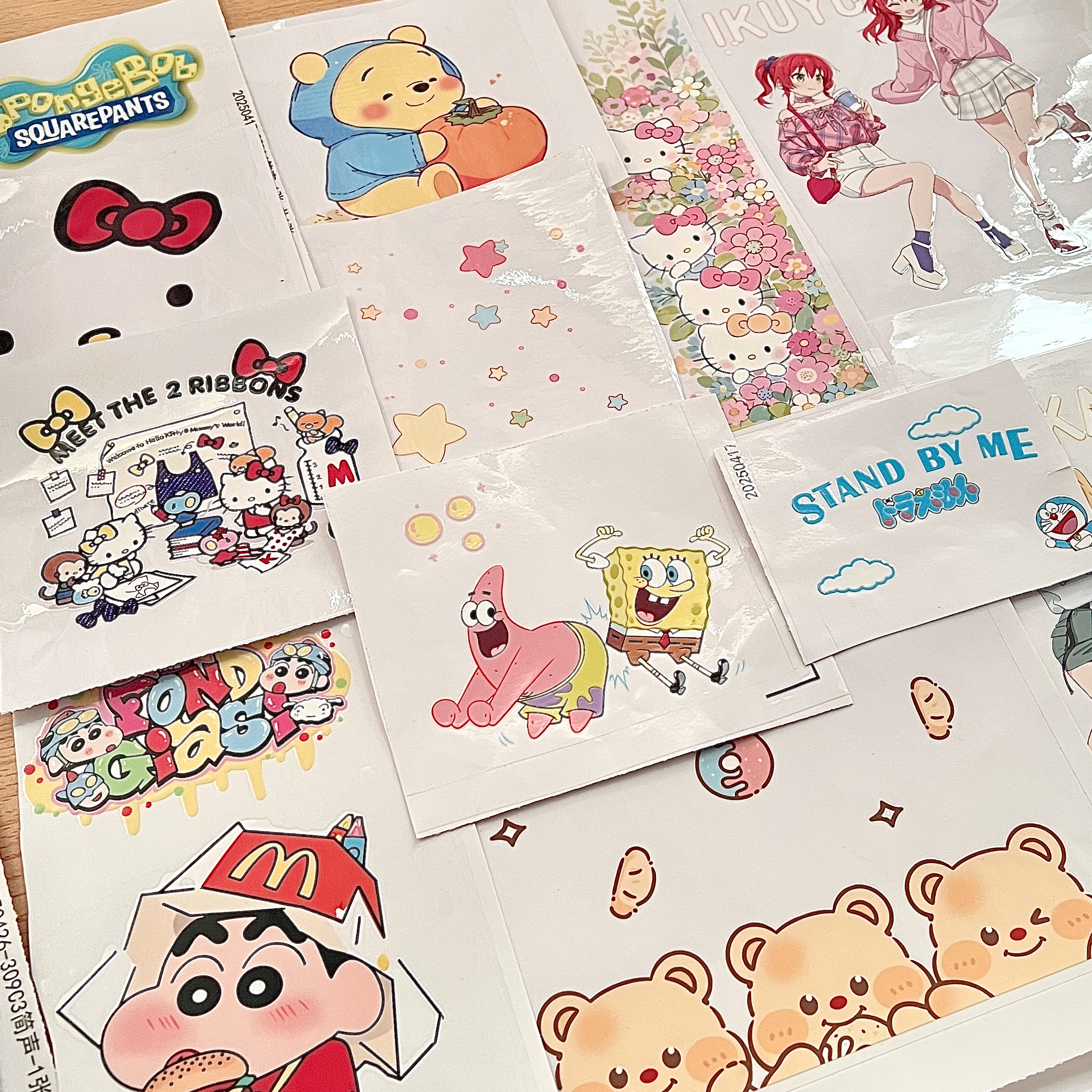 【橘子】（本子/大贴）转印贴--活页本小电驴保温杯等等可爱防水大贴