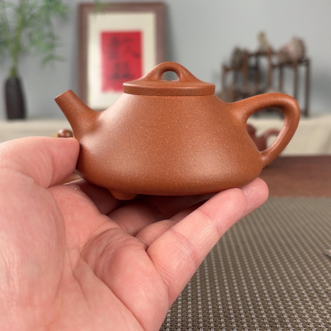 紫砂茶壶微瑕黄龙山原矿紫砂壶