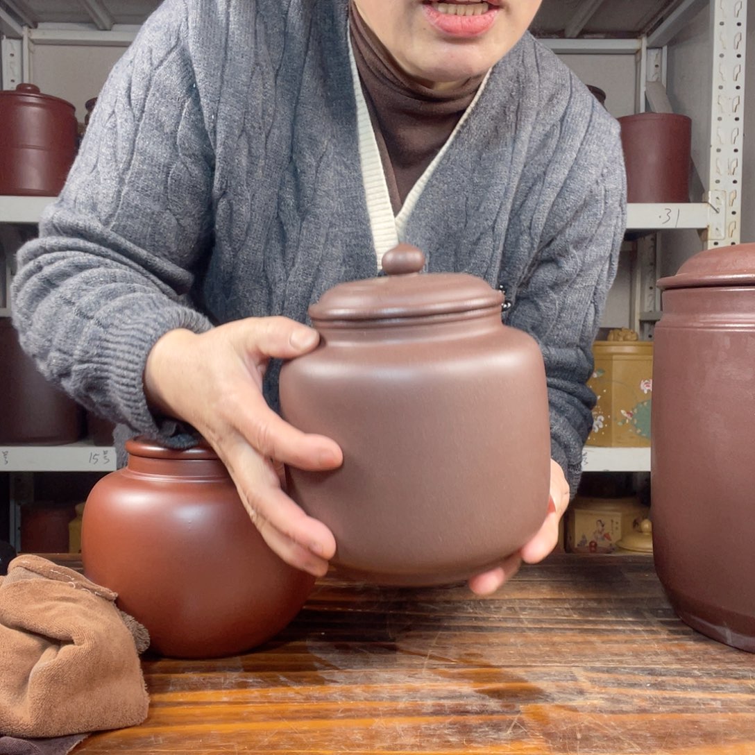 紫砂茶叶罐今天晚上