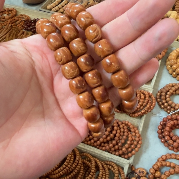 桃核手串桃核直切