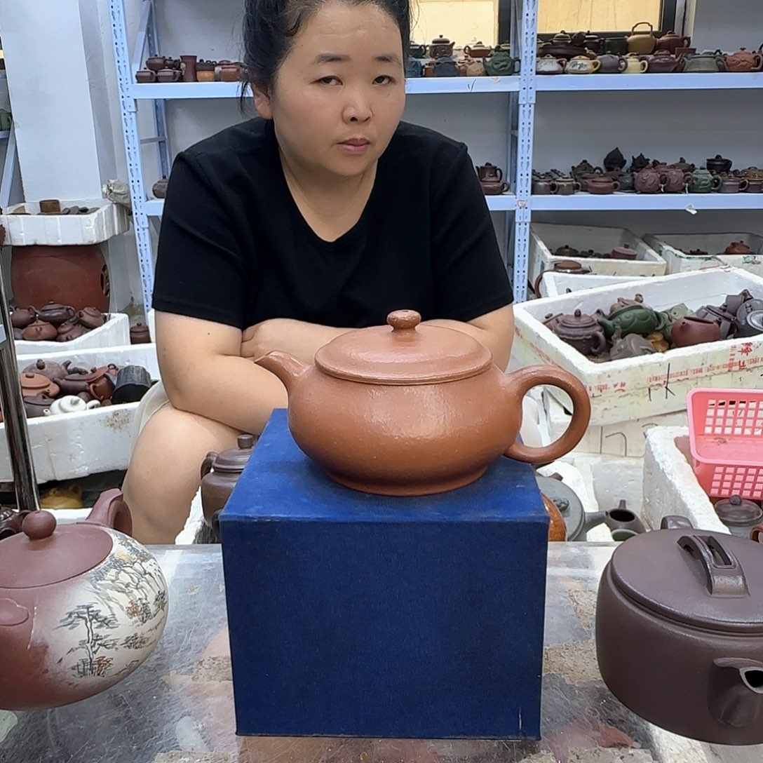 茶壶紫砂宜兴紫砂壶瑕疵处理