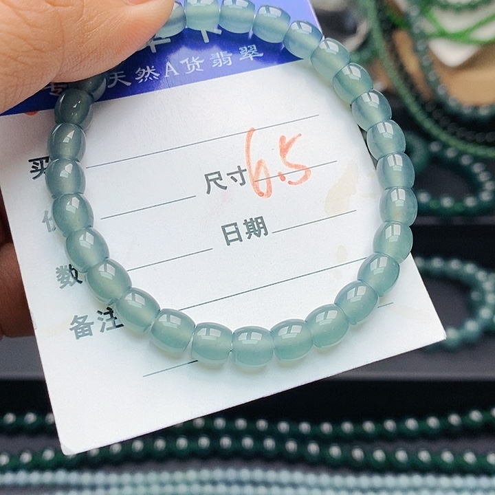 翡翠未镶嵌手链翡翠