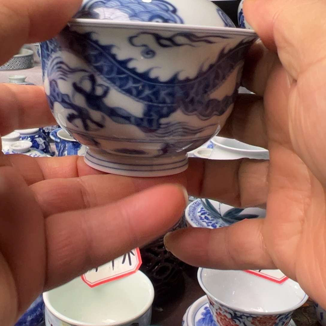 摆件景德镇青花瓷器