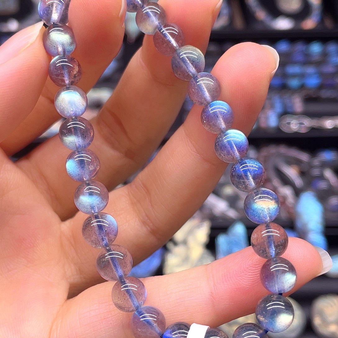 手串长石未镶嵌7左右