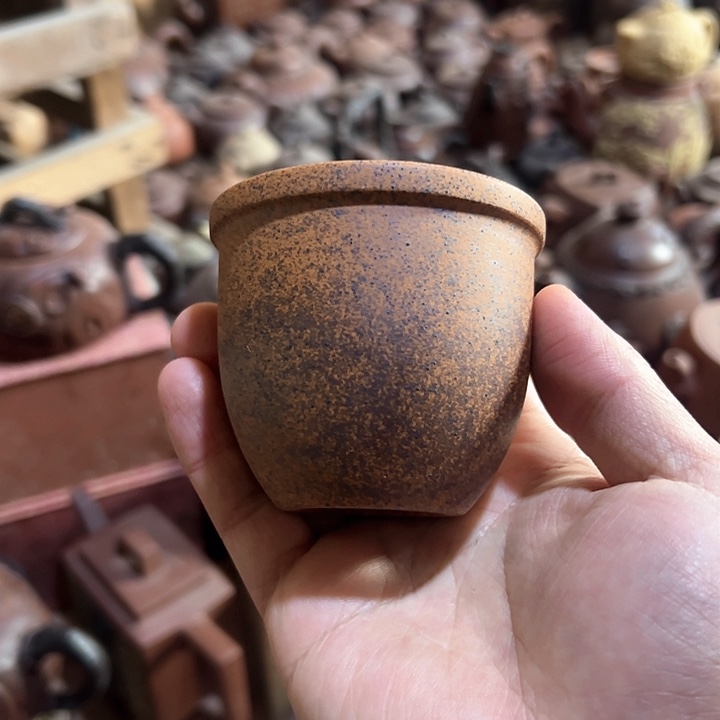 紫砂茶壶原矿紫砂杯