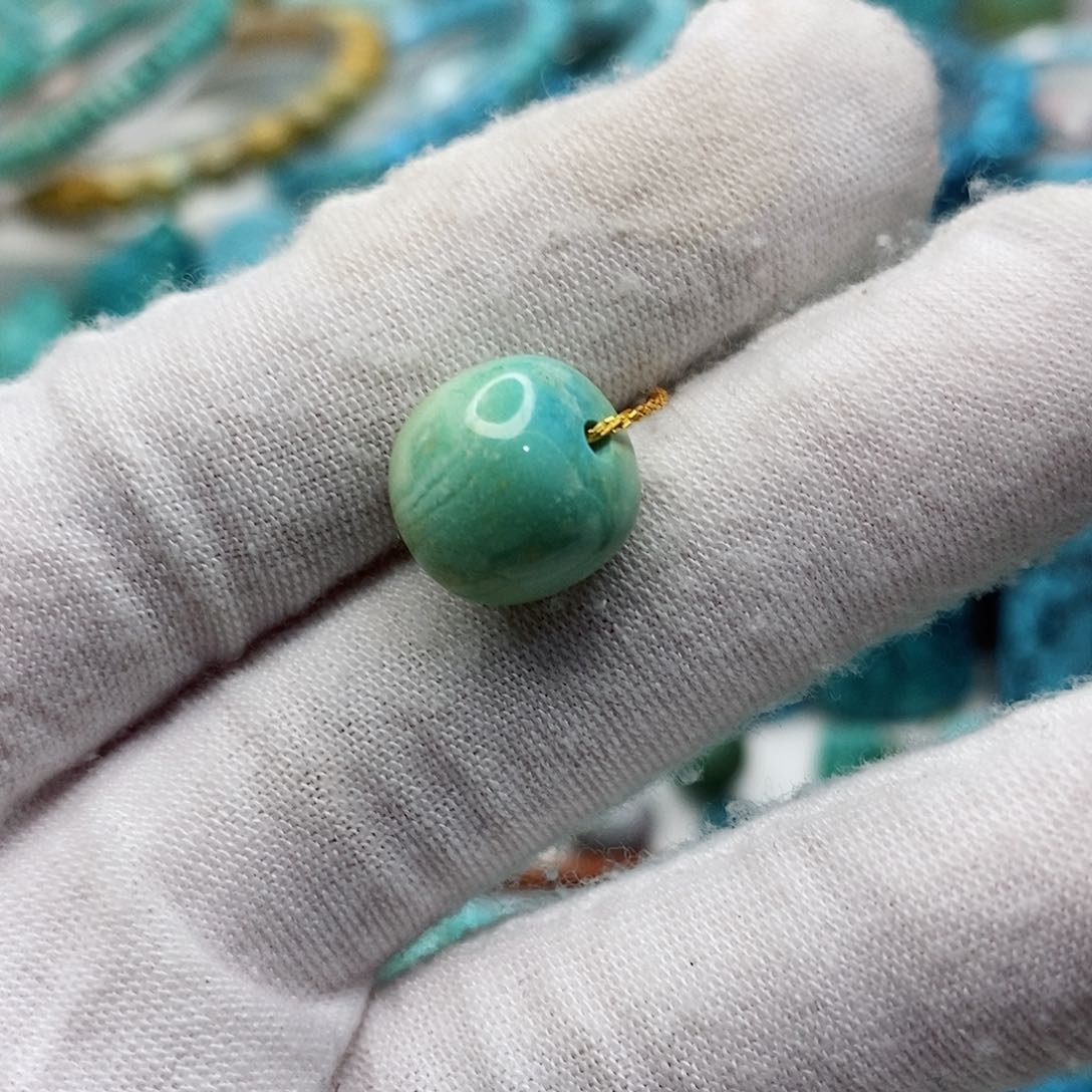 绿松石珠宝奇石未镶嵌罗****斯