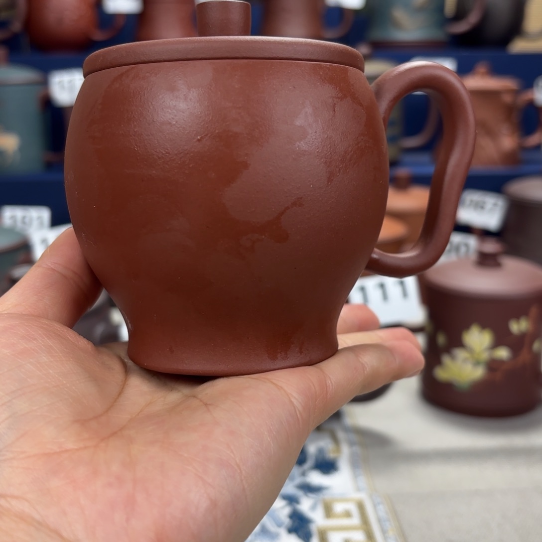 紫砂茶杯紫砂盖杯