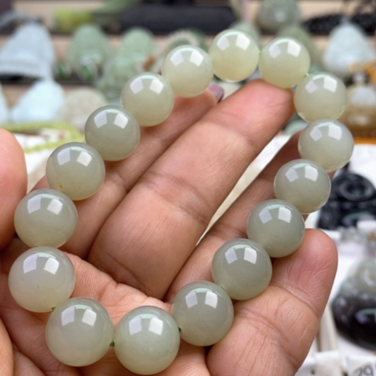 【闪购商品】和田玉手串未镶嵌