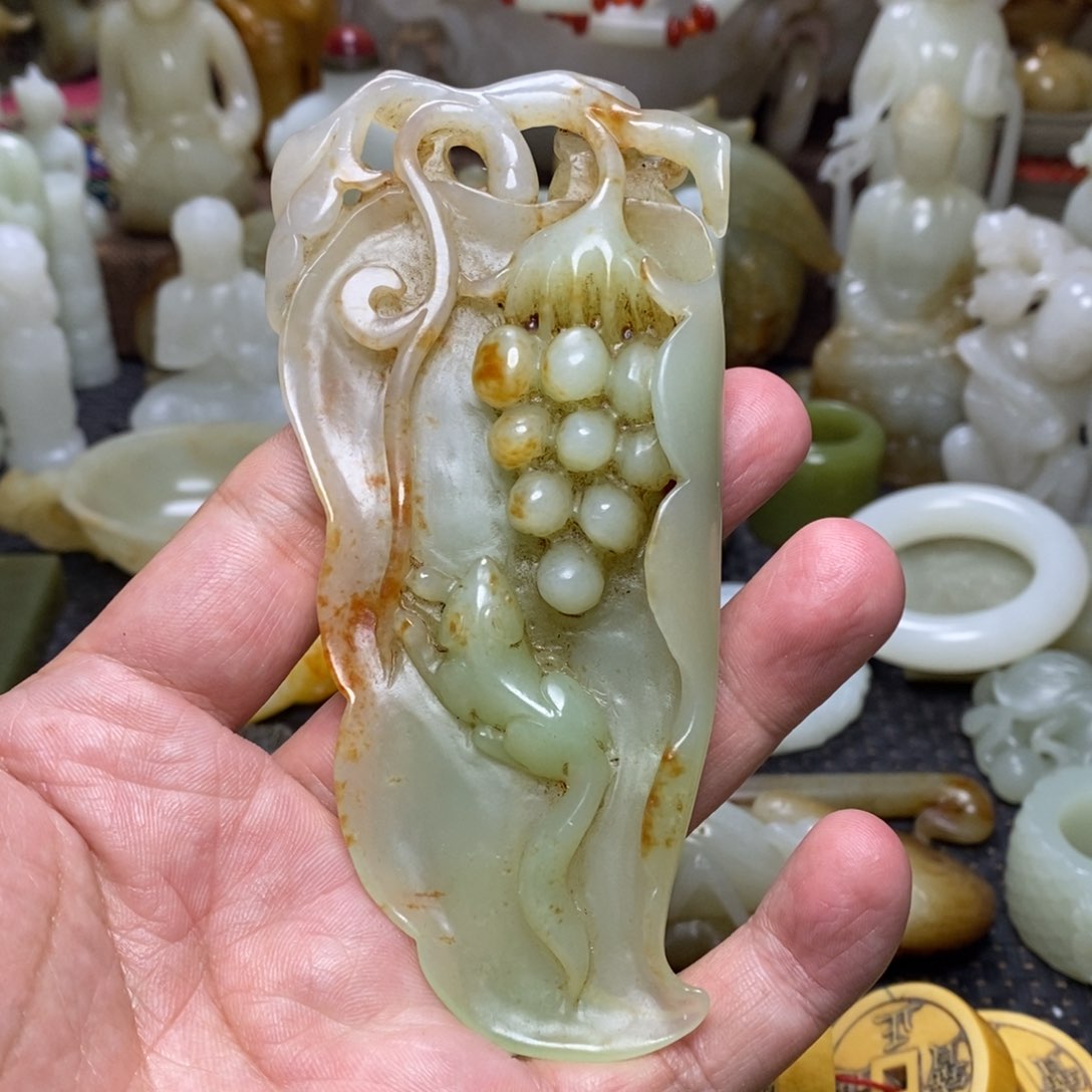 和田玉挂件未镶嵌