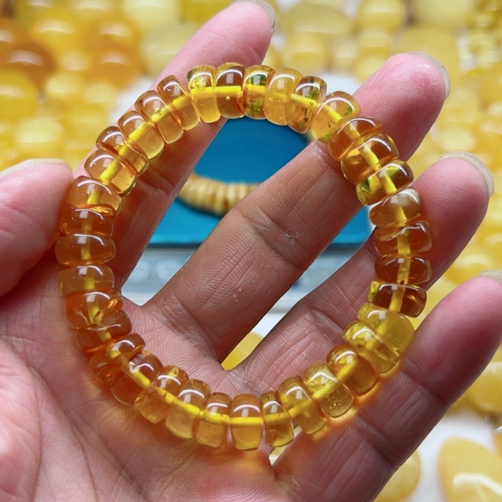 未镶嵌琥珀（矿物珀）裸石