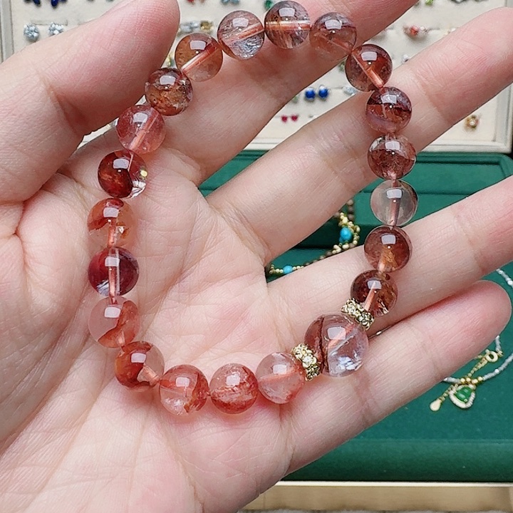 水晶手链合金手链