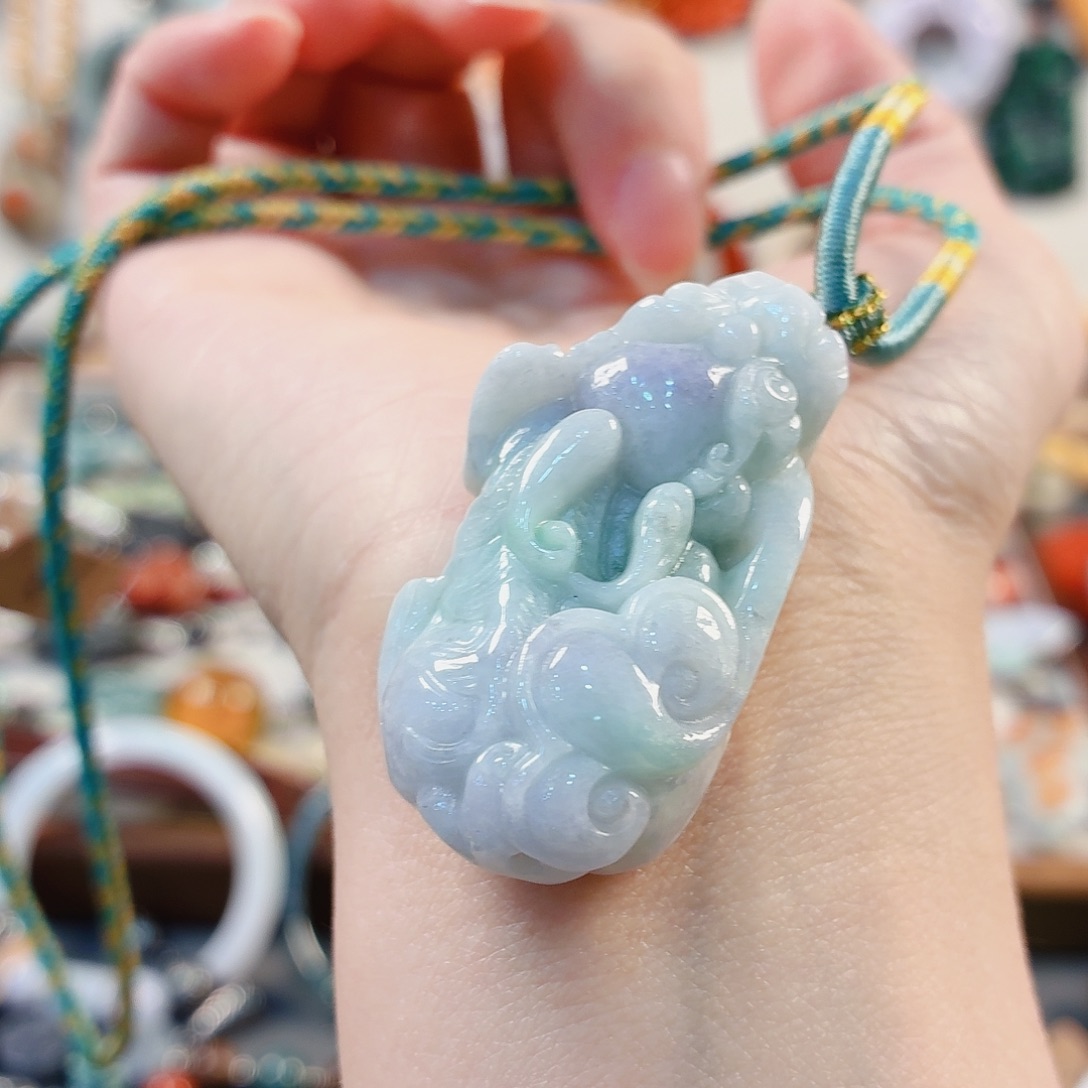 翡翠未镶嵌手链手串