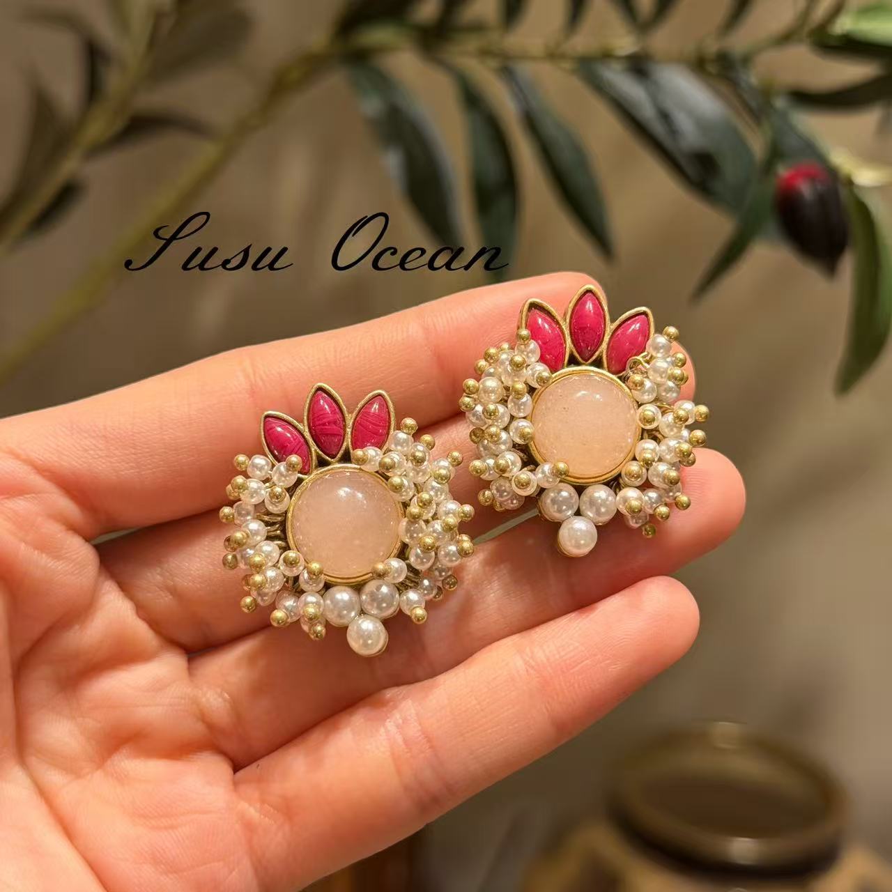 铜合金耳饰 【635】Ruirui · Rowky鉴赏珠宝