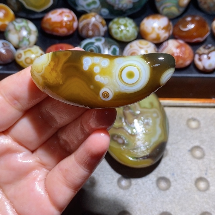 未镶嵌玛瑙/玉髓珠宝半成品119