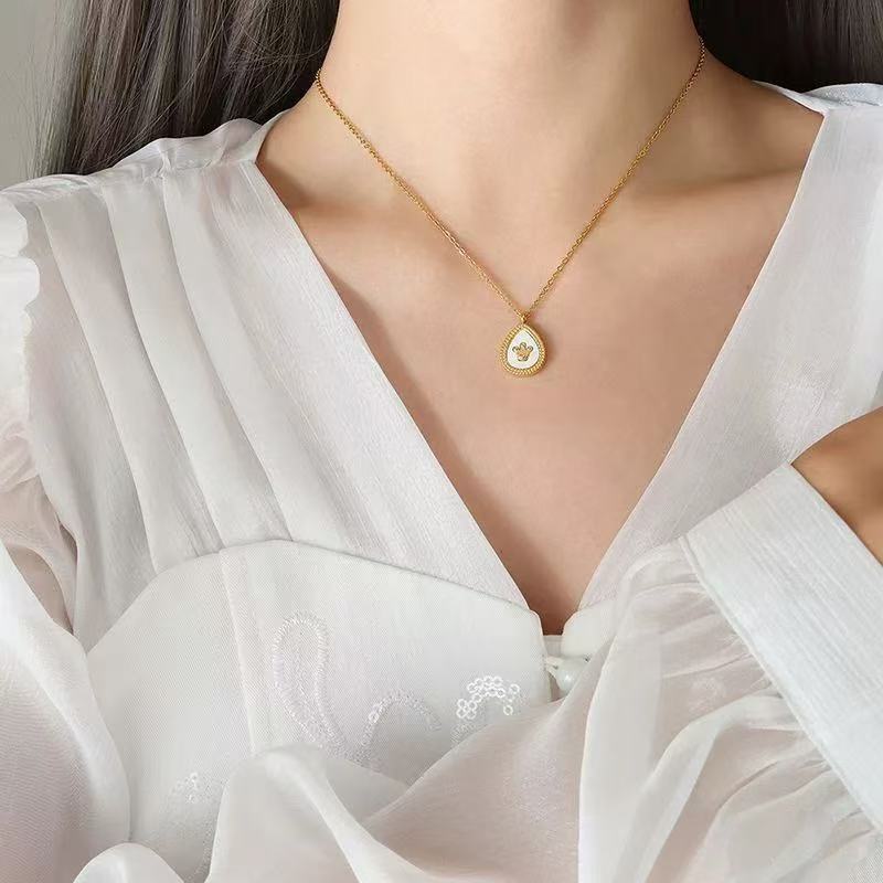 钛钢项链 D116  时尚气质轻奢百搭优雅简约小众项链