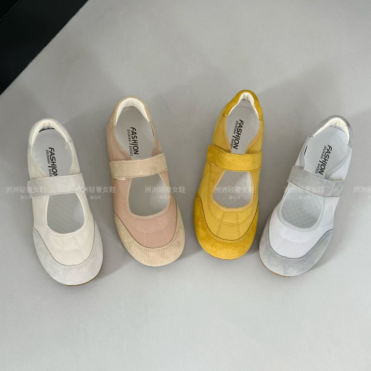 清货价~魔术贴玛丽珍单鞋女2025新款夏季女百搭玛丽珍鞋平底