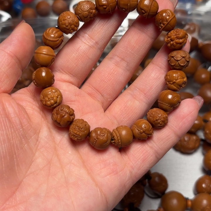 橄榄核手串/手链1.1多宝猴头……