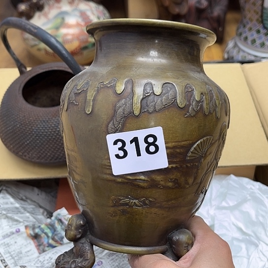 瓷片摆件工艺品瓷器摆件777 