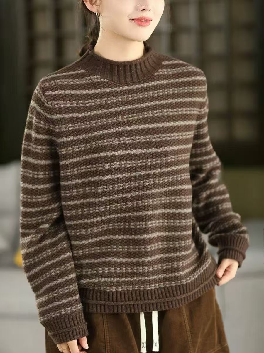 2025秋冬棉线针织开衫休闲百搭时尚套头衫401-500编码下单