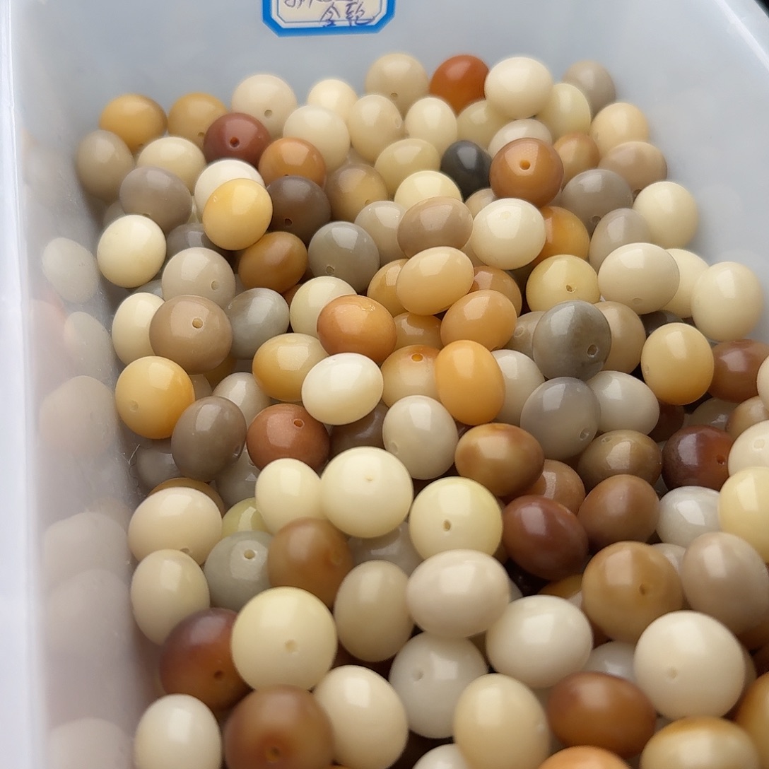 吊坠菩提根/象牙果50颗白茶算盘14