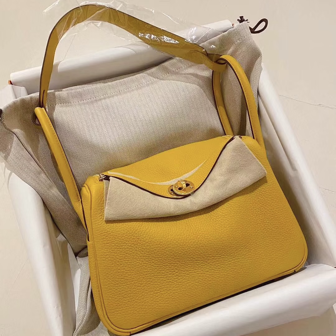 95新 Hermes/爱马仕 lindy26单肩包 hz6725/2512