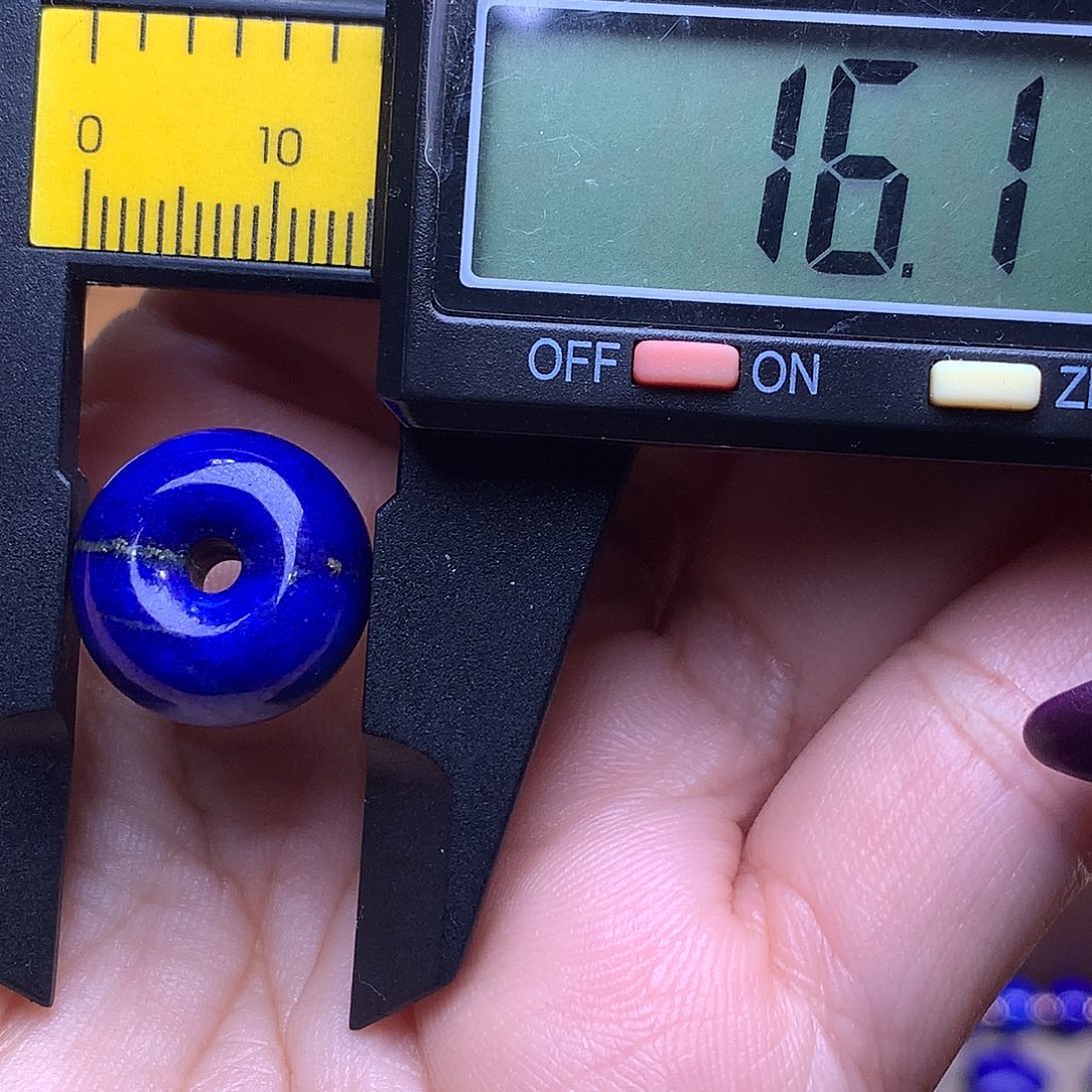 青金石未镶嵌精品16.1m