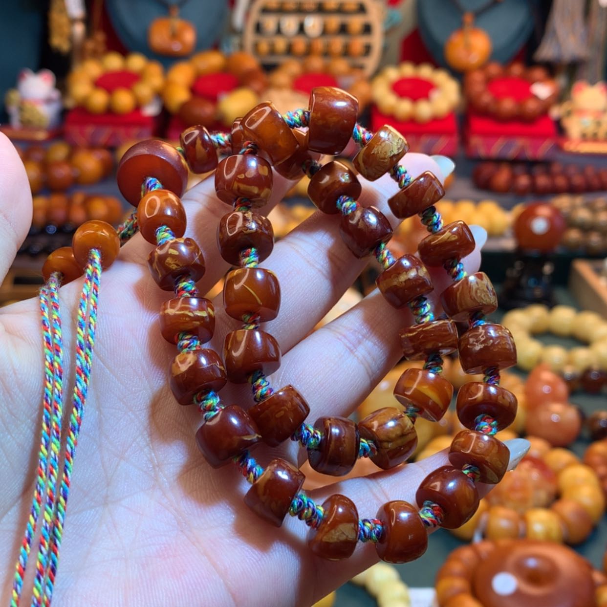 【闪购商品】蜜蜡手链未镶嵌蜜蜡手链