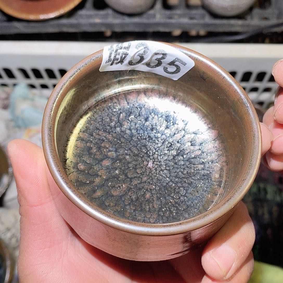 茶盏微瑕建盏主人杯子