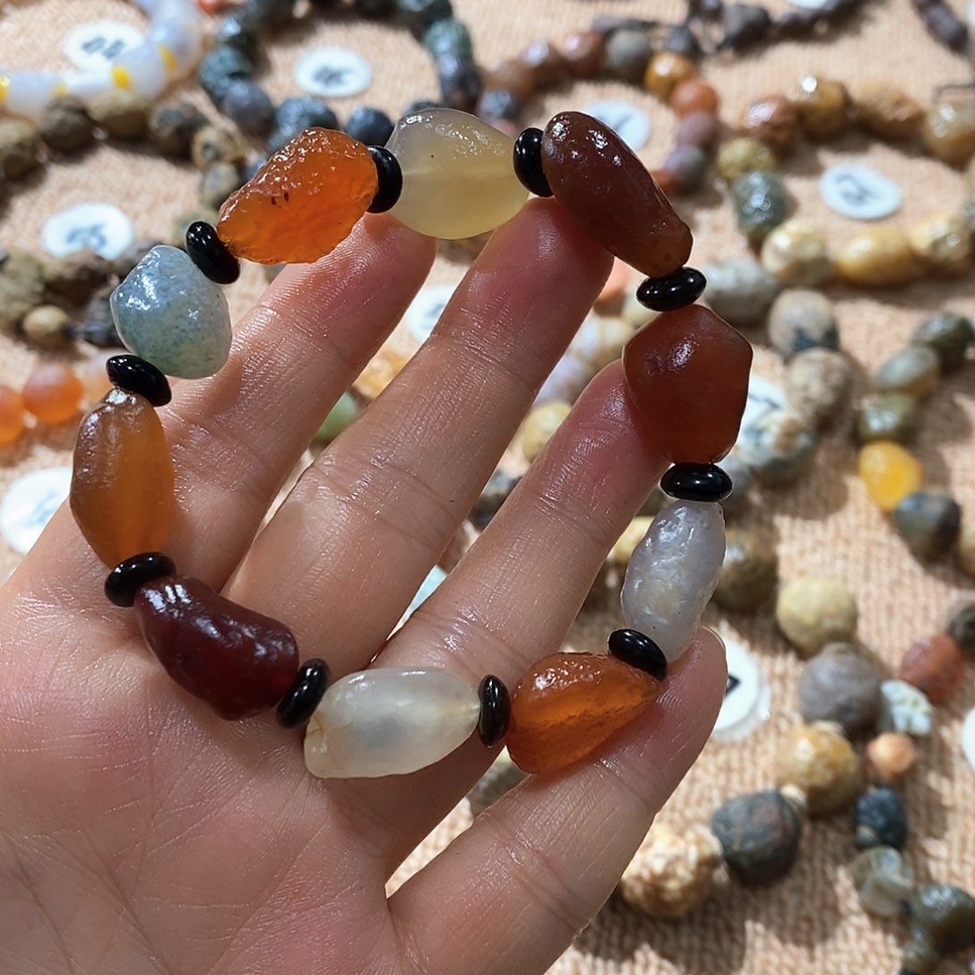 赛黄晶原石银S925镶嵌