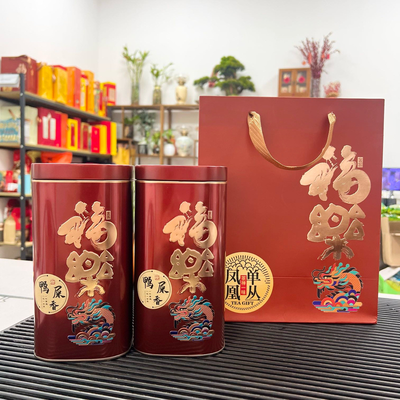 新品 潮州凤凰单丛鸭屎香 清香型鸭屎香茶叶实惠礼罐装
