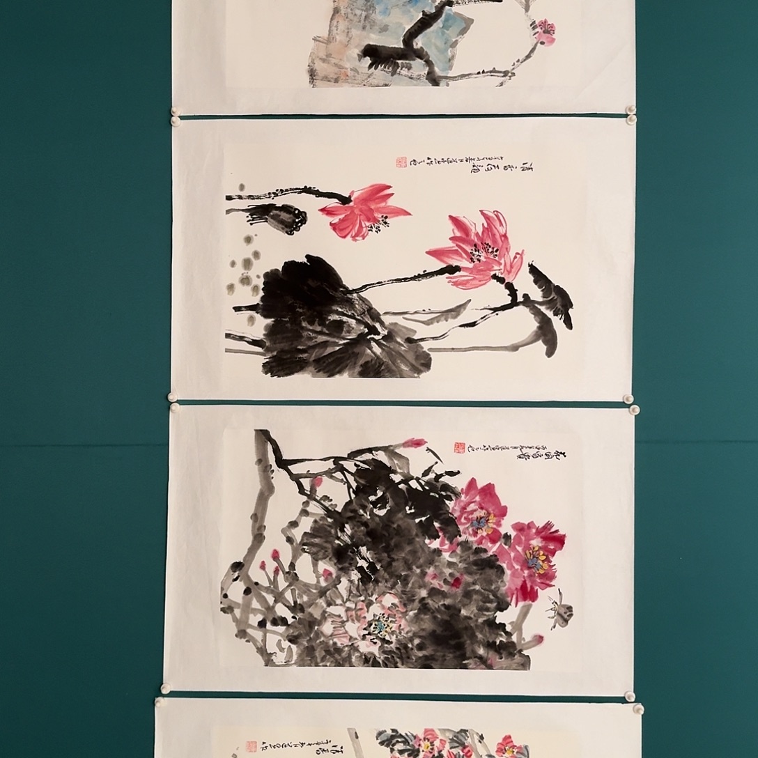 国画董老师的作品