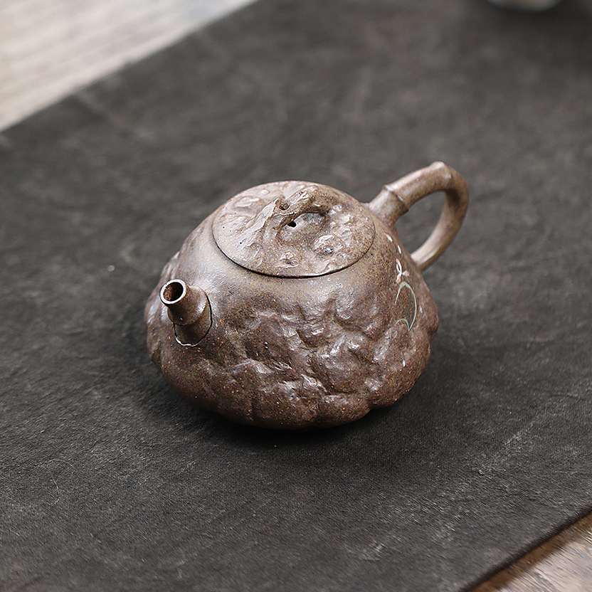 【央广非遗】JCY-0086季益顺创立品牌 季畅园 【君子竹】柴烧茶具 宜